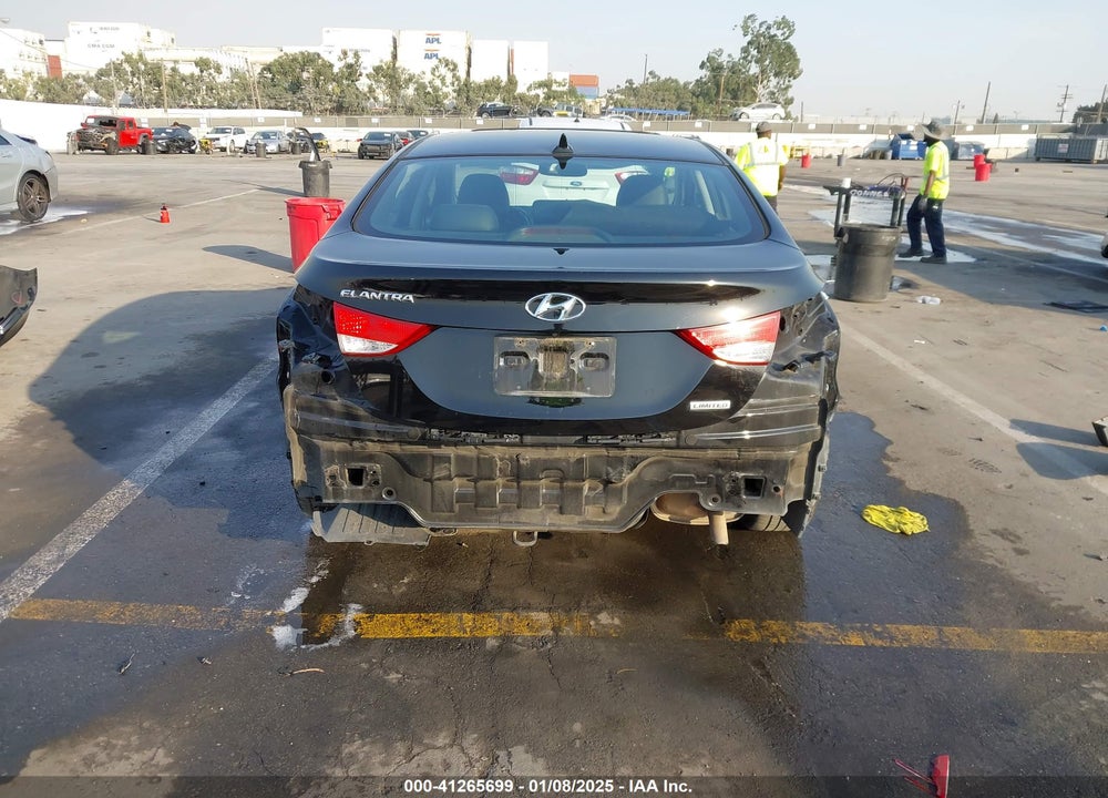 2013 HYUNDAI ELANTRA LIMITED VIN: KMHDH4AE1DU991389