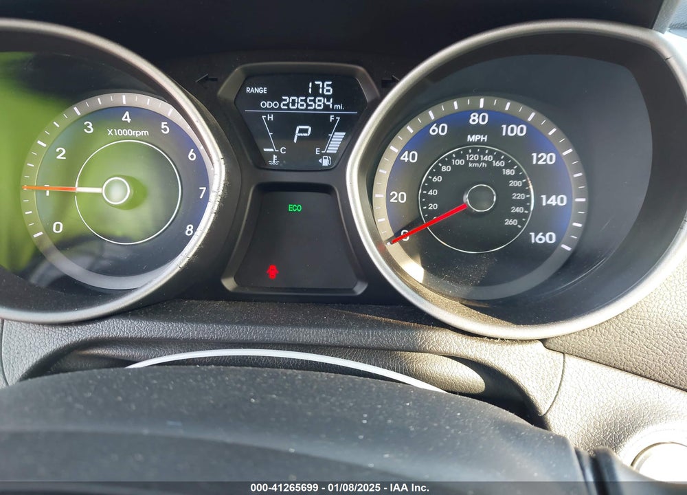 2013 HYUNDAI ELANTRA LIMITED VIN: KMHDH4AE1DU991389