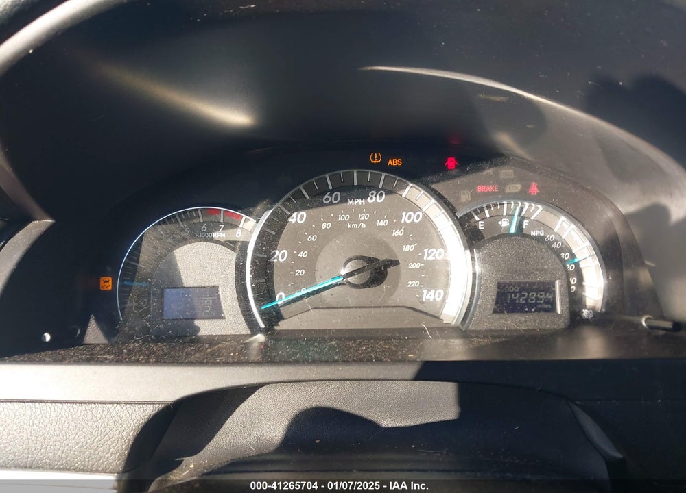 2012 TOYOTA CAMRY VIN: 4T1BF1FK7CU588896