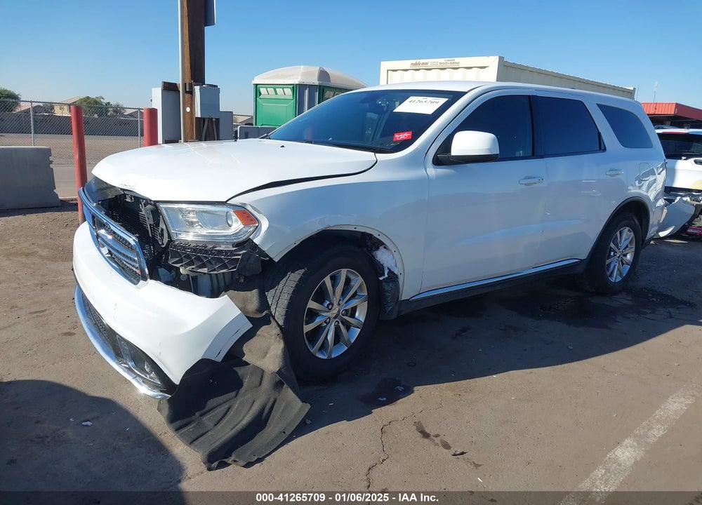 2017 DODGE DURANGO SXT RWD VIN: 1C4RDHAG5HC917628