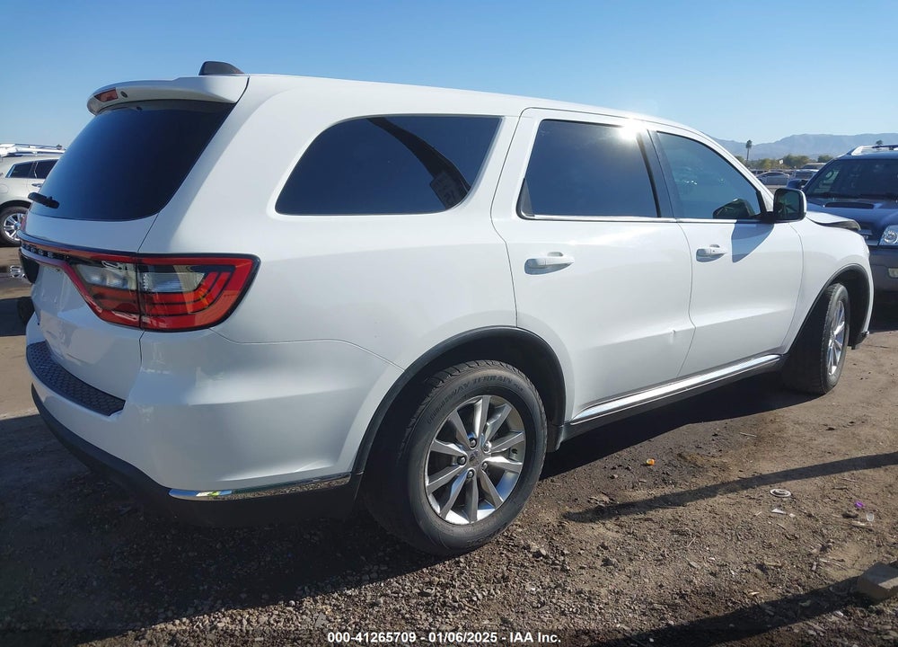2017 DODGE DURANGO SXT RWD VIN: 1C4RDHAG5HC917628