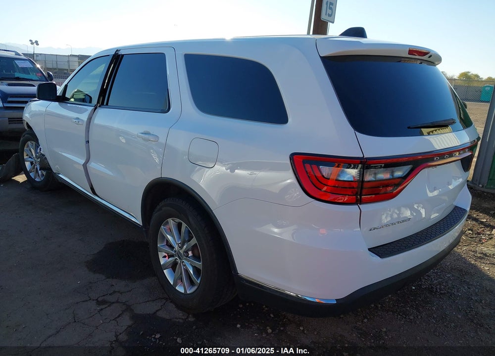 2017 DODGE DURANGO SXT RWD VIN: 1C4RDHAG5HC917628