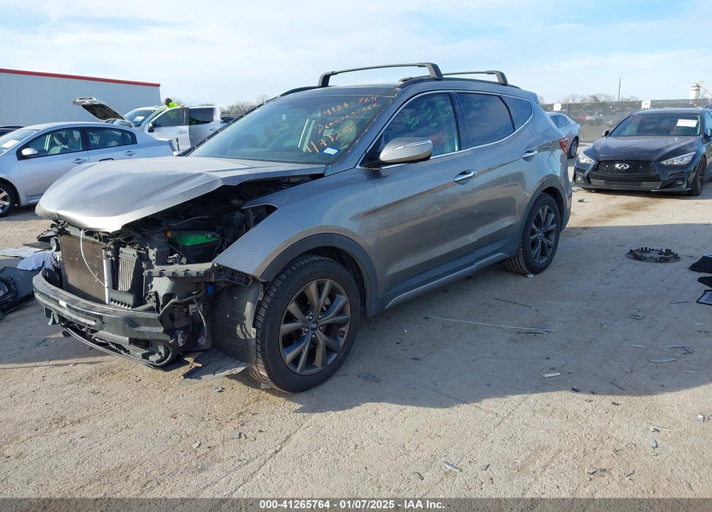 2017 HYUNDAI SANTA FE SPORT 2.0T ULTIMATE VIN: 5XYZW4LA4HG440102