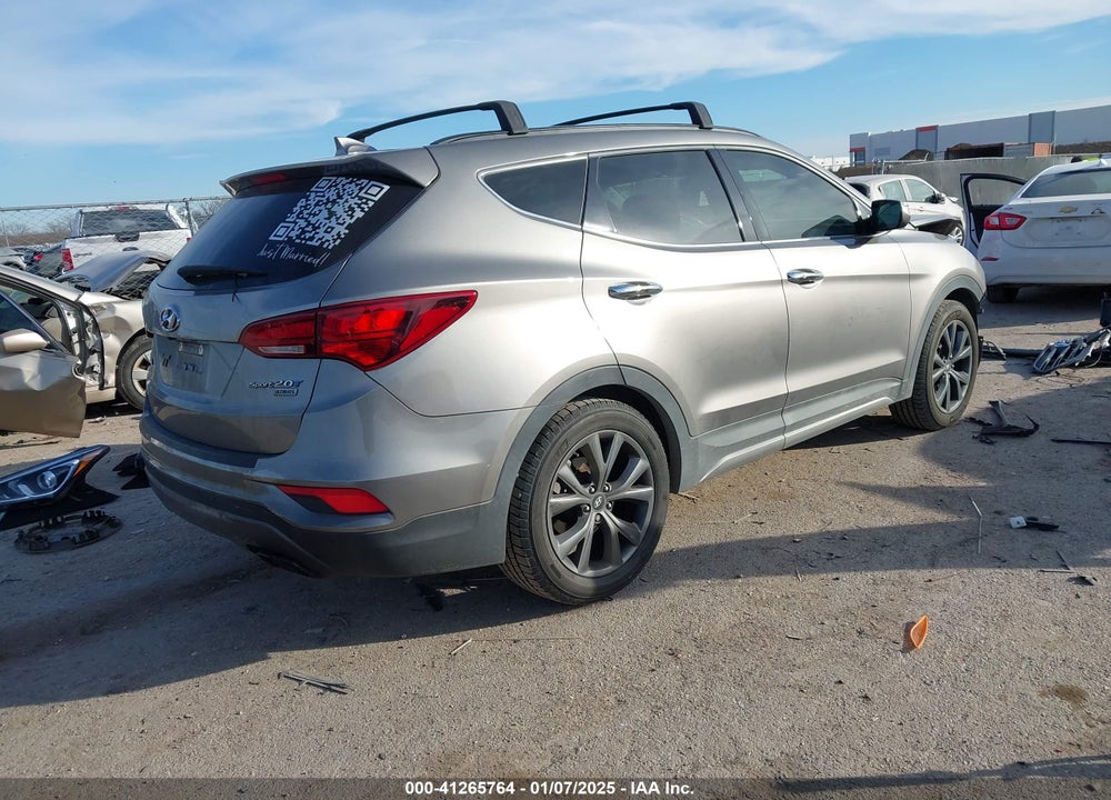 2017 HYUNDAI SANTA FE SPORT 2.0T ULTIMATE VIN: 5XYZW4LA4HG440102