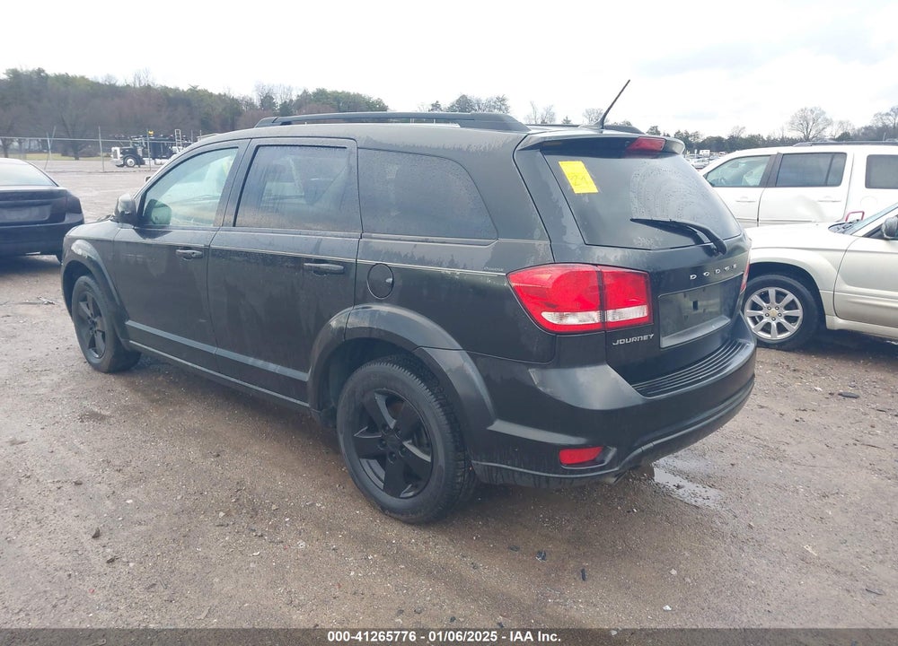 2012 DODGE JOURNEY SXT VIN: 3C4PDCBG3CT154000