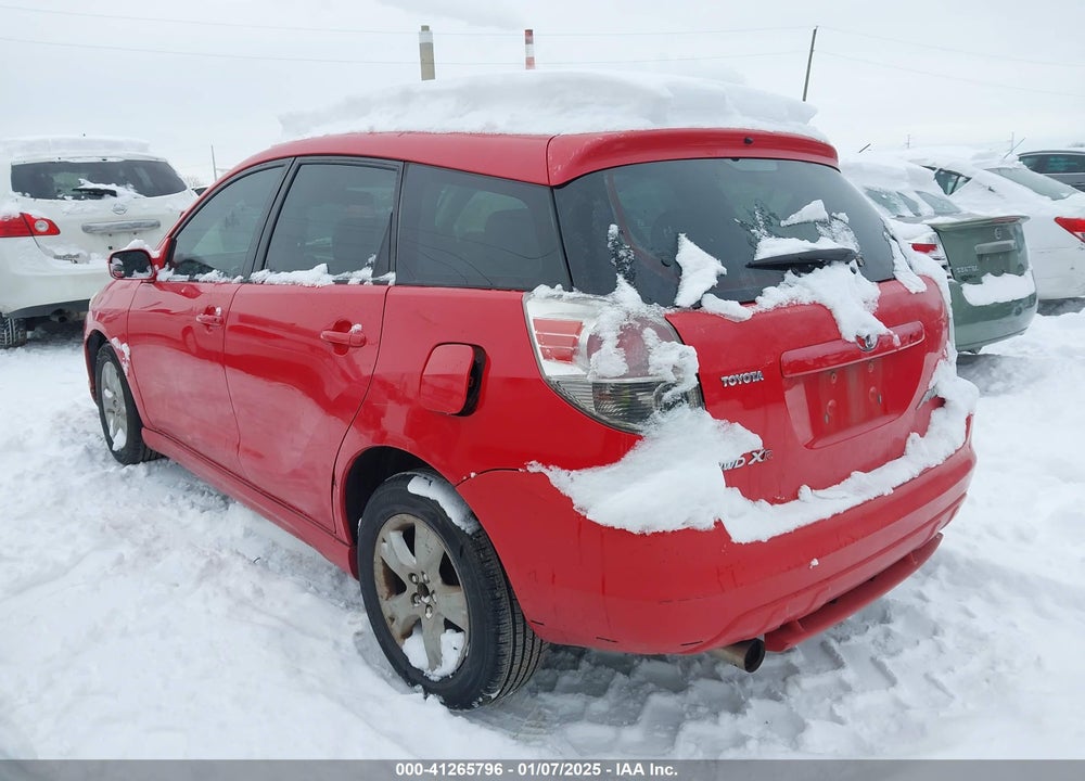 2005 TOYOTA MATRIX/XR VIN: 2T1LR30E55C550419