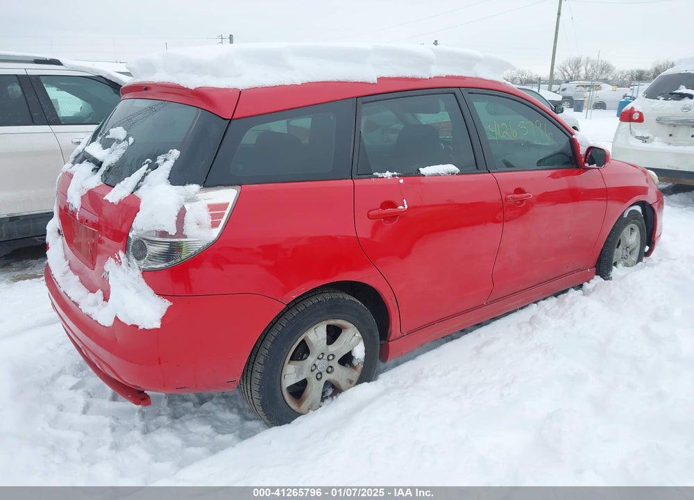 2005 TOYOTA MATRIX/XR VIN: 2T1LR30E55C550419