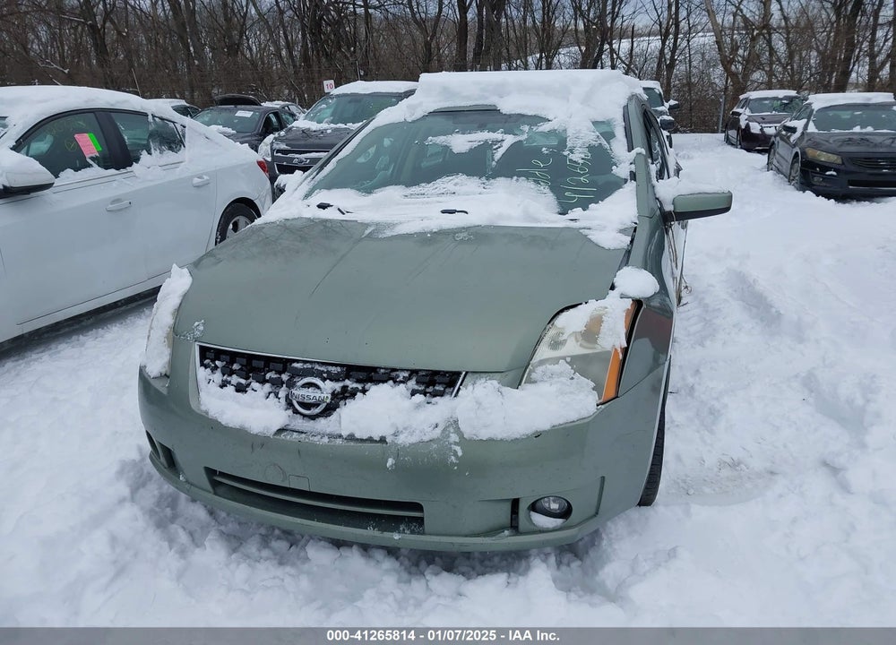 2008 NISSAN SENTRA VIN: 3N1AB61E78L642552