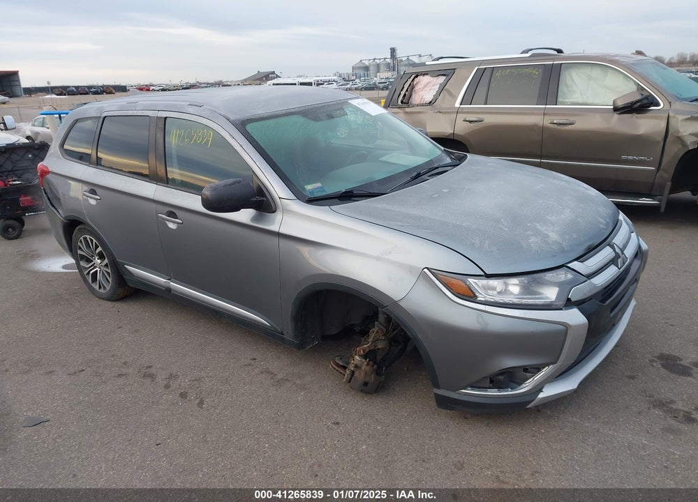 2017 MITSUBISHI OUTLANDER ES VIN: JA4AZ2A39HZ035071