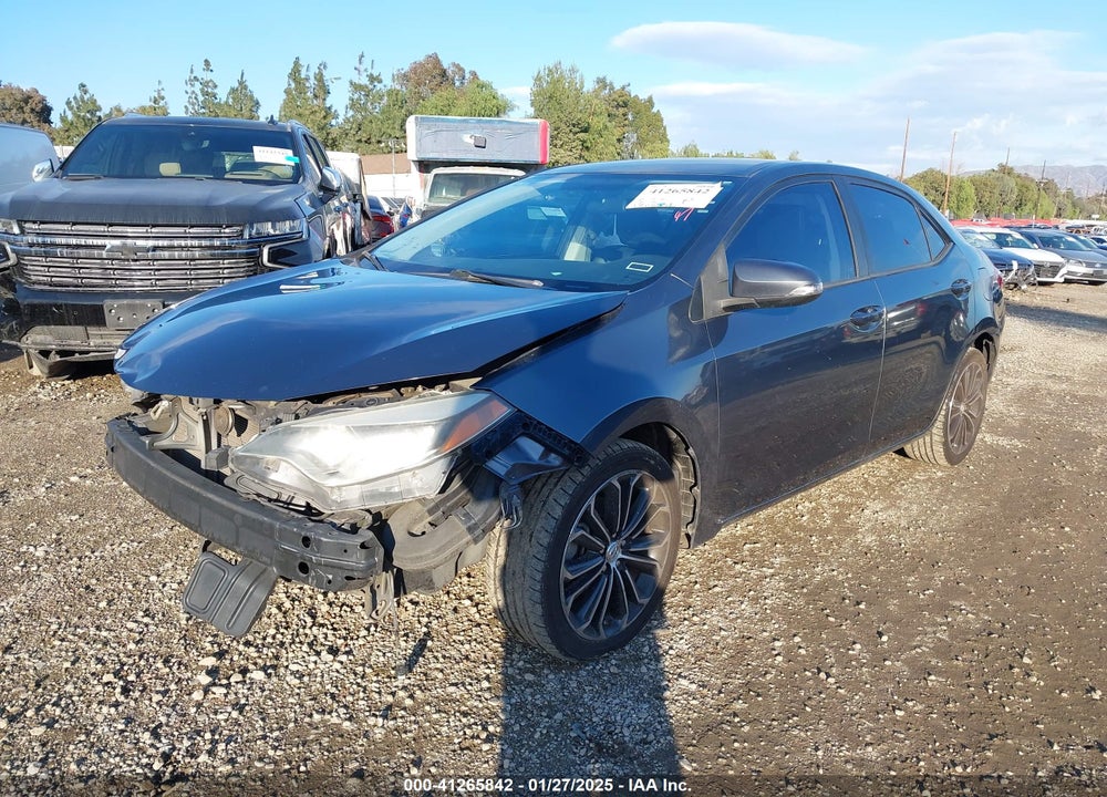 2015 TOYOTA COROLLA VIN: 5YFBURHEXFP203056
