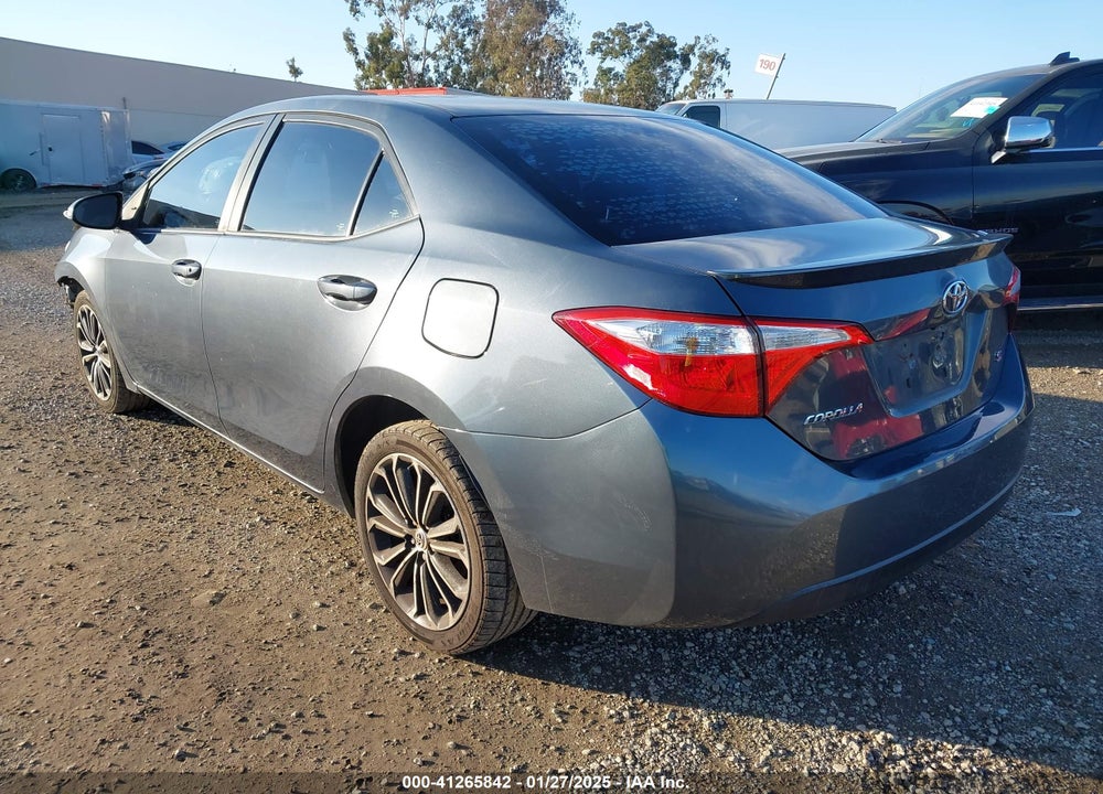 2015 TOYOTA COROLLA VIN: 5YFBURHEXFP203056