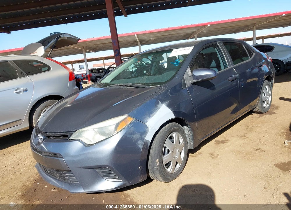 2015 TOYOTA COROLLA LE ECO VIN: 5YFBPRHE9FP189724