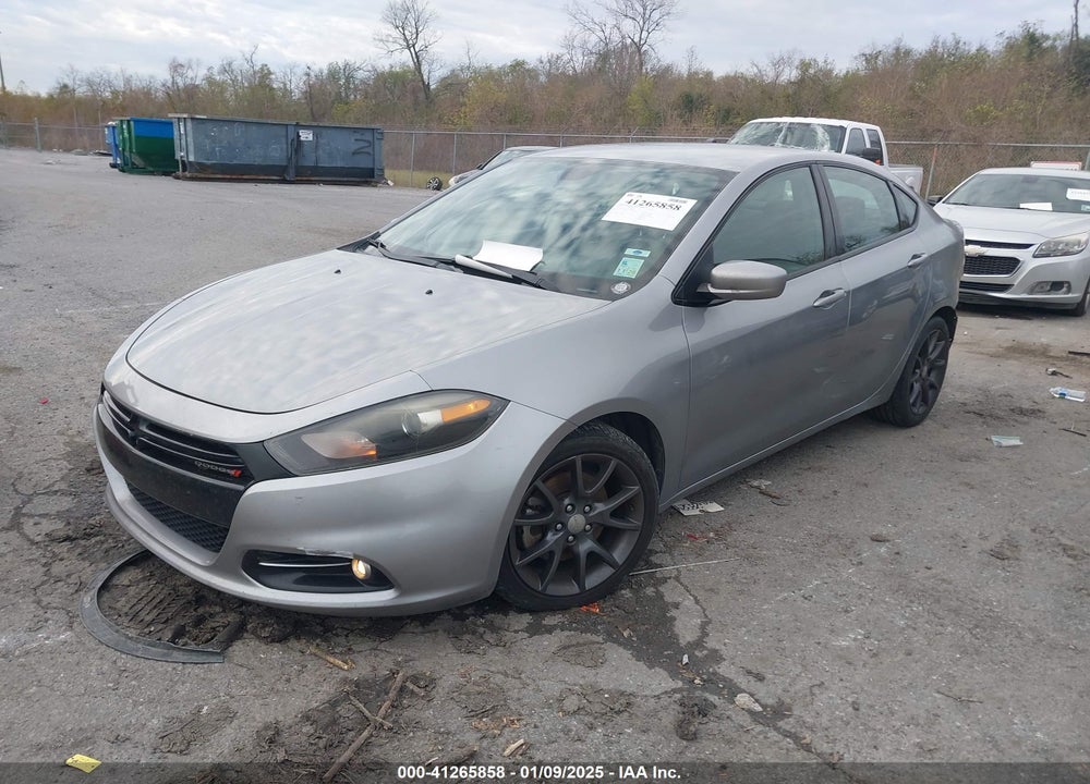 2016 DODGE DART VIN: 1C3CDFFA3GD818768