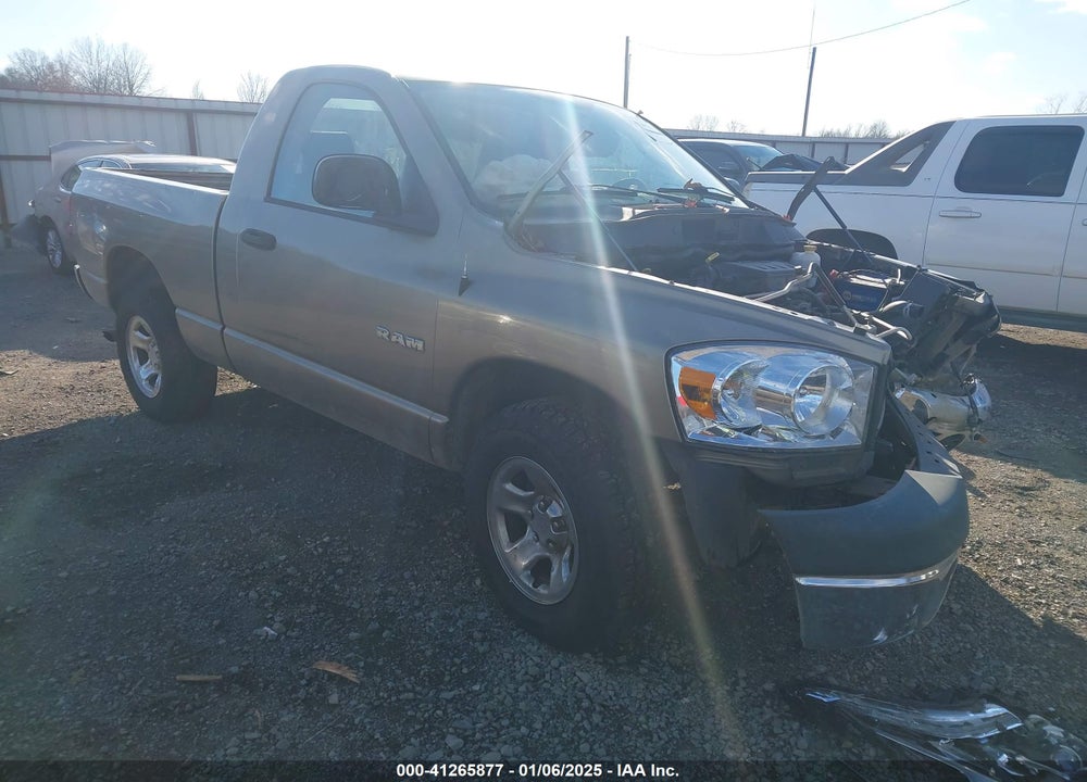 2008 DODGE RAM 1500 ST/SXT VIN: 1D7HA16N58J220366