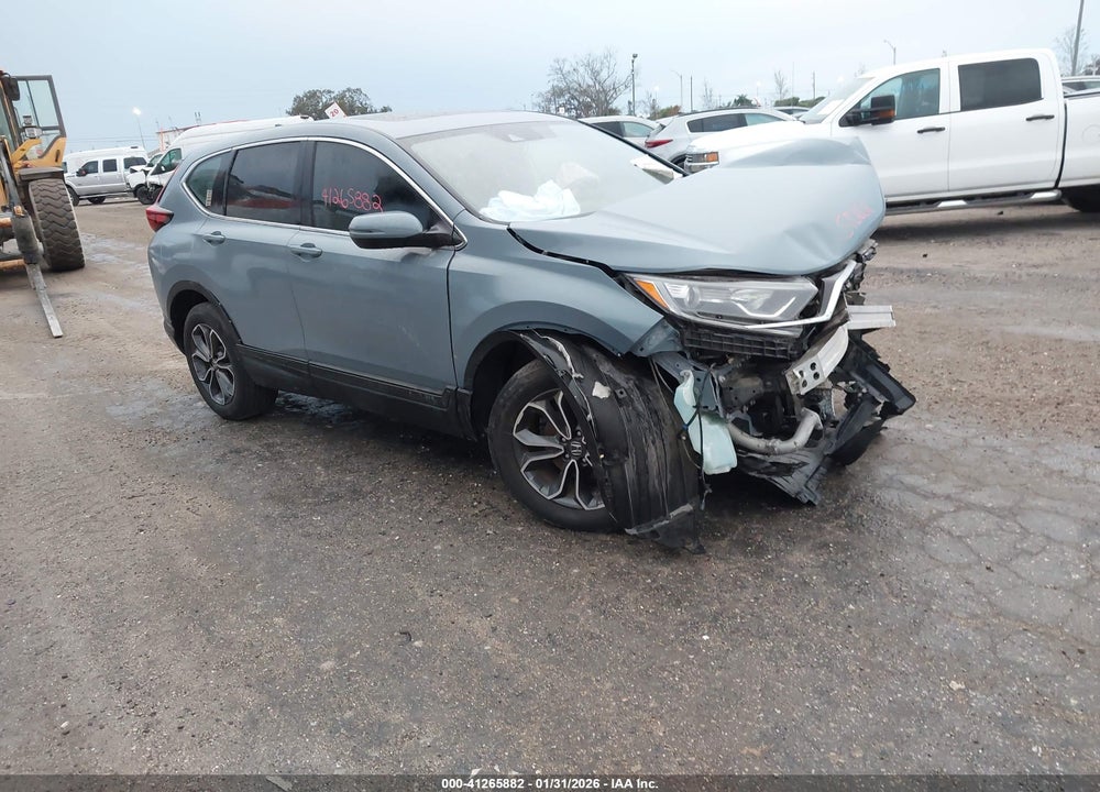 2021 HONDA CR-V AWD EX-L VIN: 2HKRW2H87MH617934