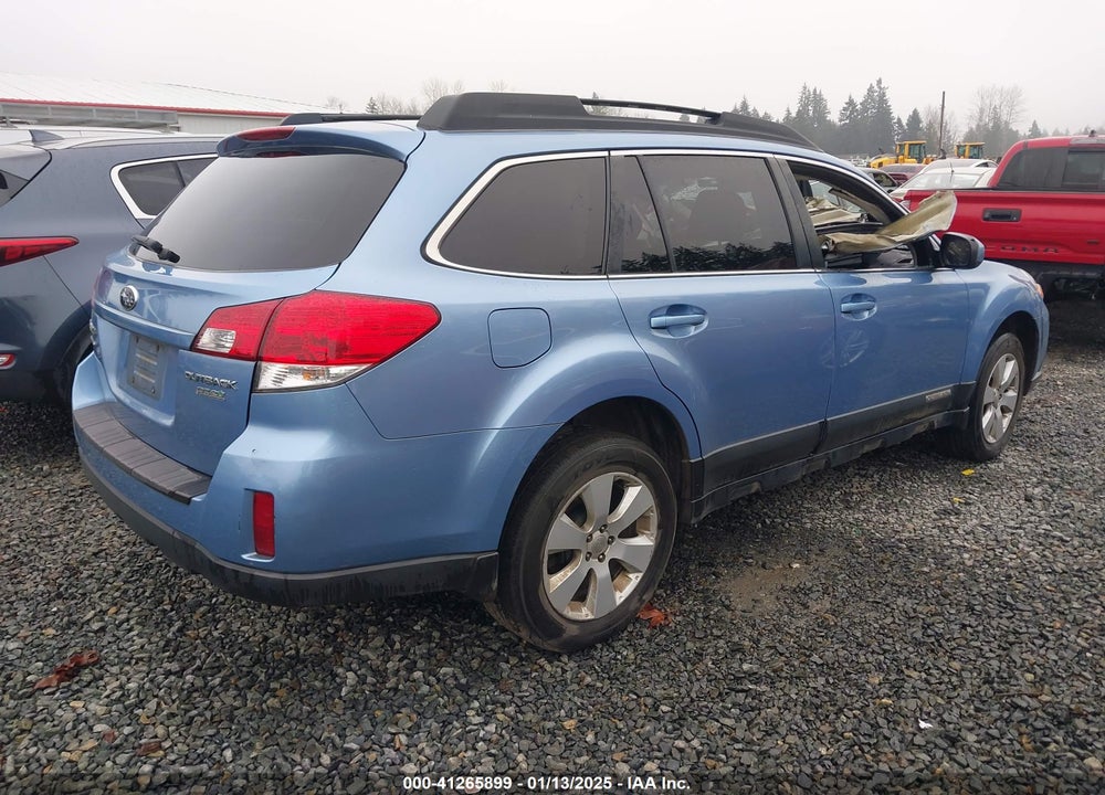 2010 SUBARU OUTBACK 2.5I PREMIUM VIN: 4S4BRBFC1A3370252