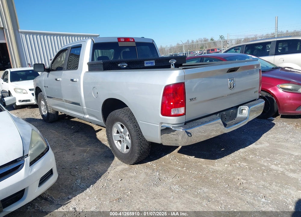 2009 DODGE RAM 1500 SLT/SPORT/TRX VIN: 1D3HB18P49S802340
