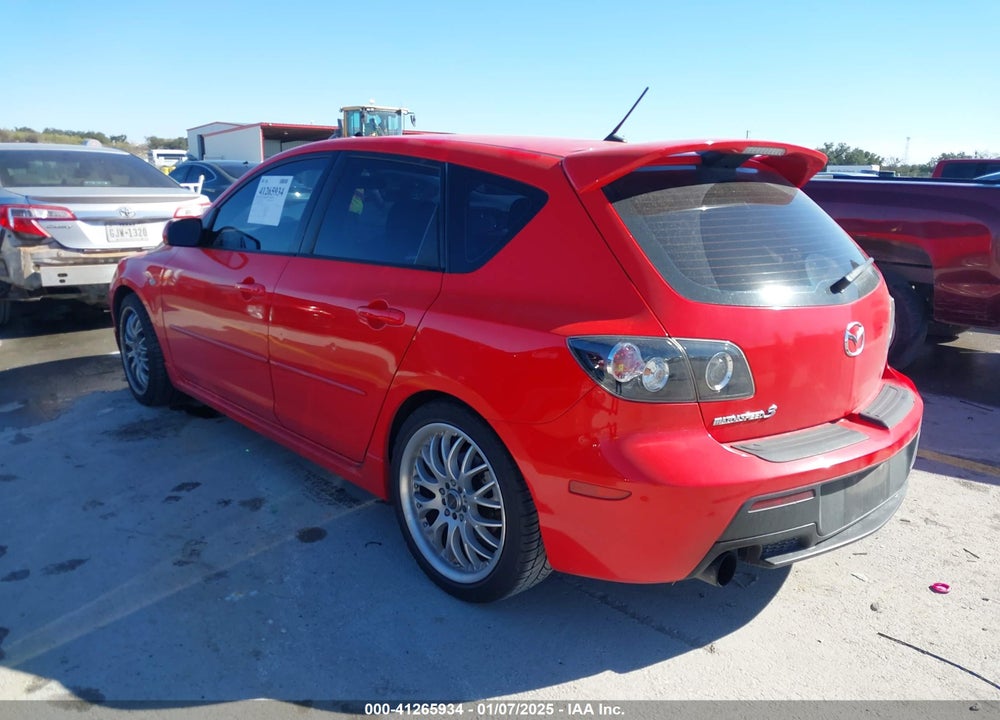 2009 MAZDA SPEED3 SPORT VIN: JM1BK34L291210258