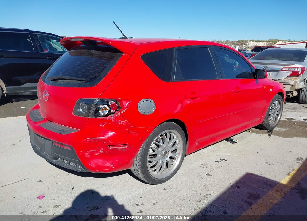 2009 MAZDA SPEED3 SPORT VIN: JM1BK34L291210258
