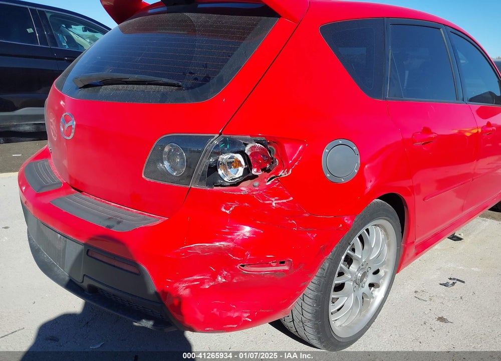 2009 MAZDA SPEED3 SPORT VIN: JM1BK34L291210258