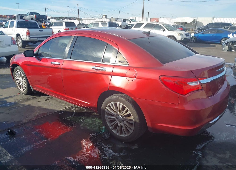 2011 CHRYSLER 200 LIMITED VIN: 1C3BC2FG4BN601938