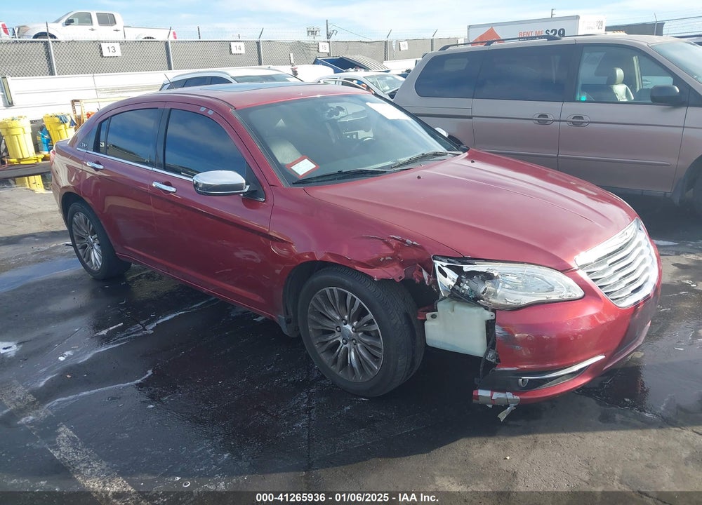 2011 CHRYSLER 200 LIMITED VIN: 1C3BC2FG4BN601938