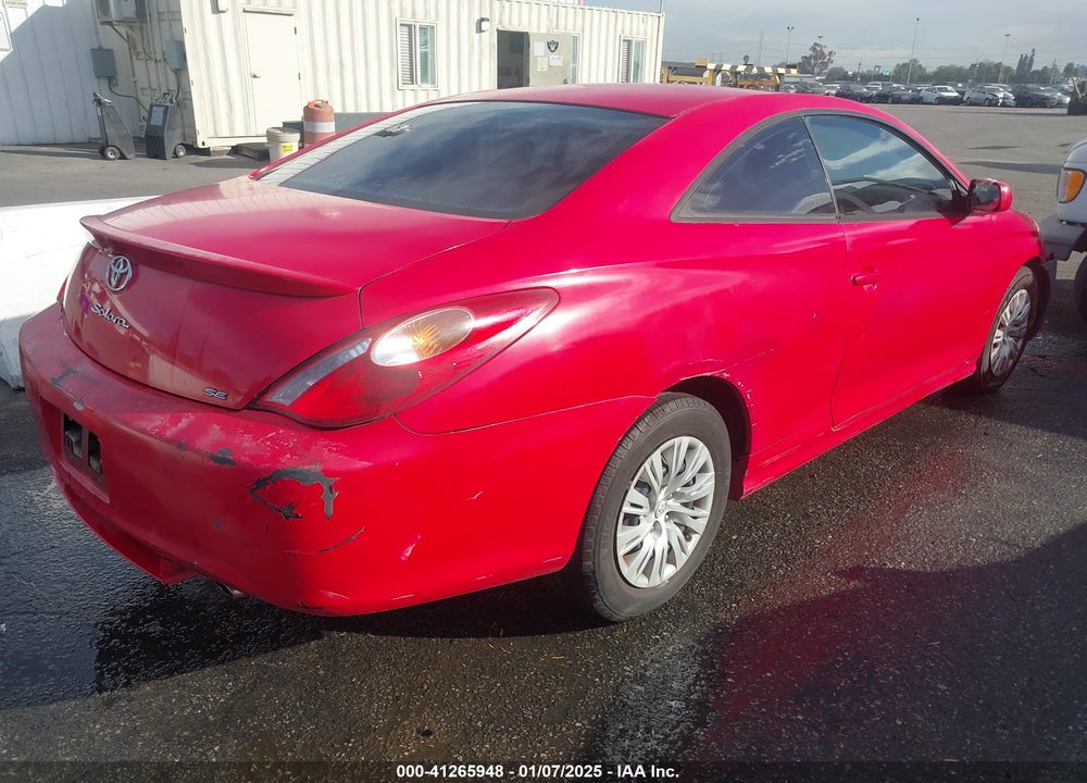 2006 TOYOTA CAMRY SOLARA SE/SLE VIN: 4T1CE38P76U579647