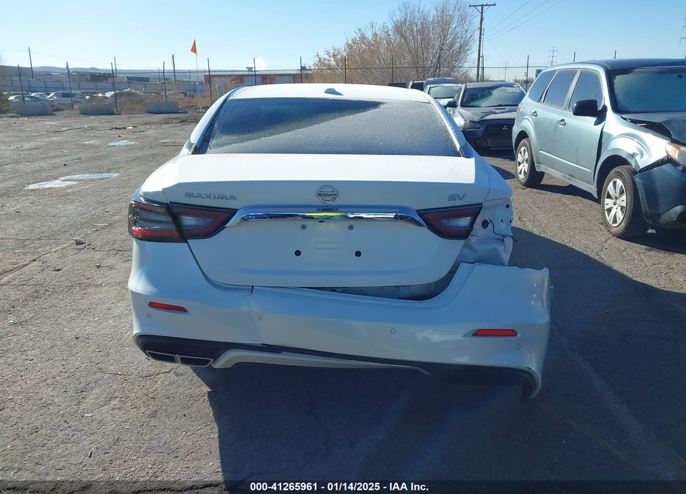 2021 NISSAN MAXIMA VIN: 1N4AA6CV0MC515568