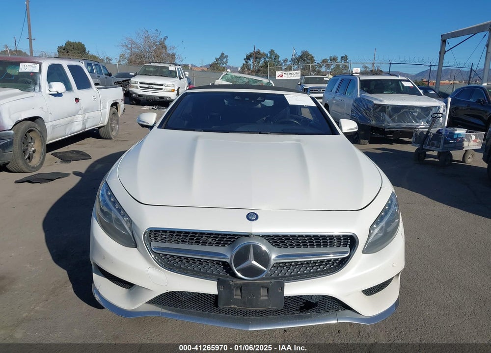 2017 MERCEDES-BENZ S 550 VIN: WDDXK8CB7HA024926