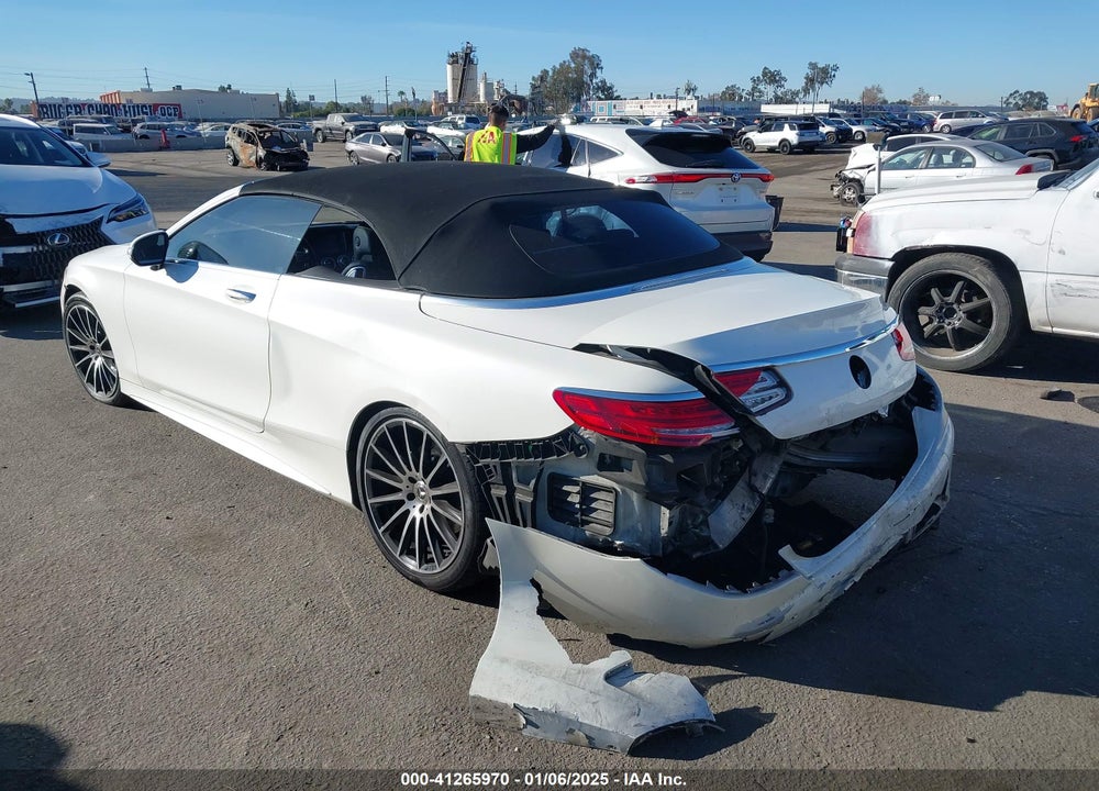 2017 MERCEDES-BENZ S 550 VIN: WDDXK8CB7HA024926