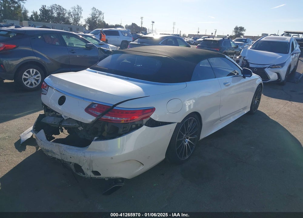 2017 MERCEDES-BENZ S 550 VIN: WDDXK8CB7HA024926