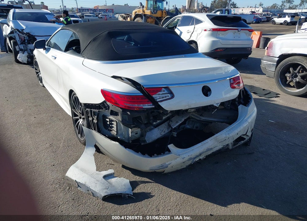 2017 MERCEDES-BENZ S 550 VIN: WDDXK8CB7HA024926