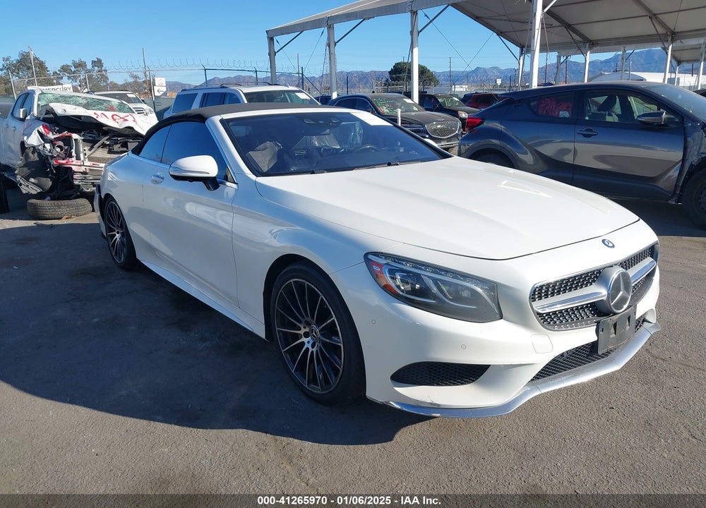 2017 MERCEDES-BENZ S 550 VIN: WDDXK8CB7HA024926
