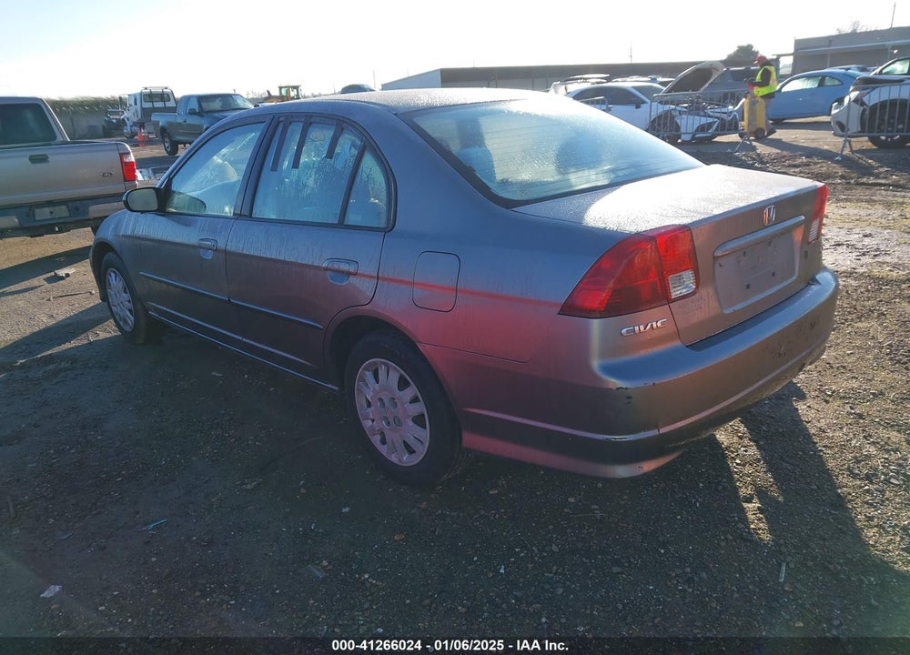 2004 HONDA CIVIC LX VIN: 2HGES15594H525975
