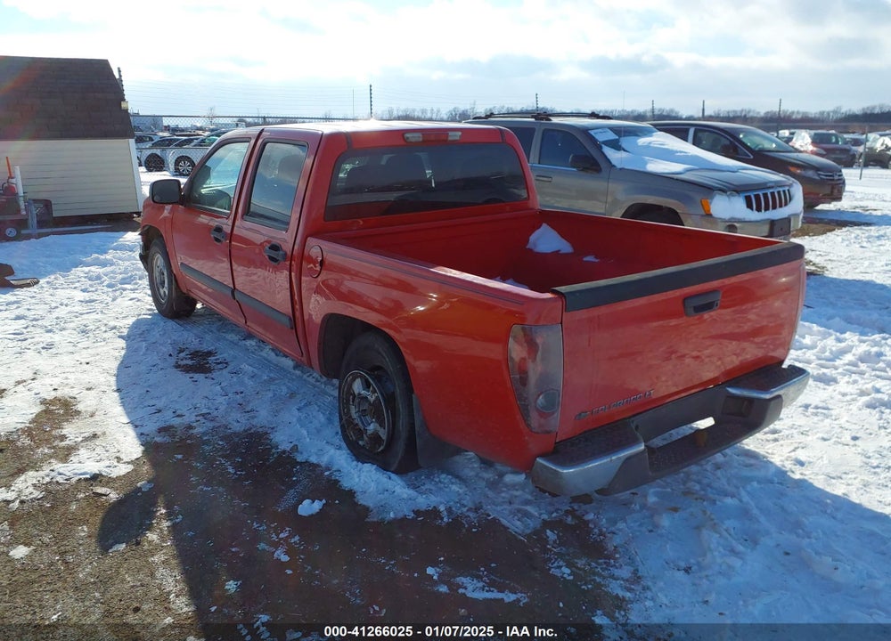 2007 CHEVROLET COLORADO LT VIN: 1GCCS13E078211019