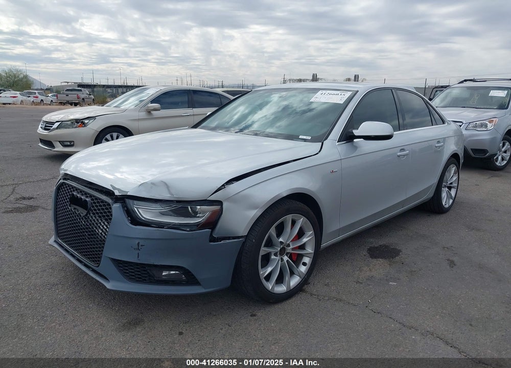 2013 AUDI A4 VIN: WAUBFAFL1DN043878