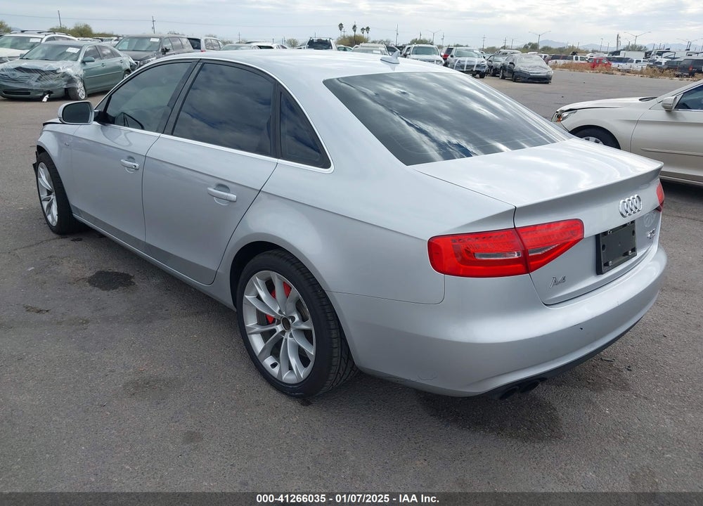 2013 AUDI A4 VIN: WAUBFAFL1DN043878