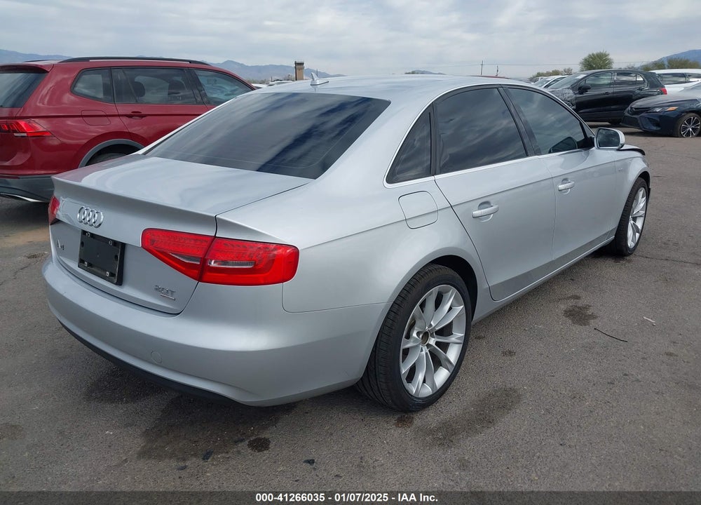 2013 AUDI A4 VIN: WAUBFAFL1DN043878