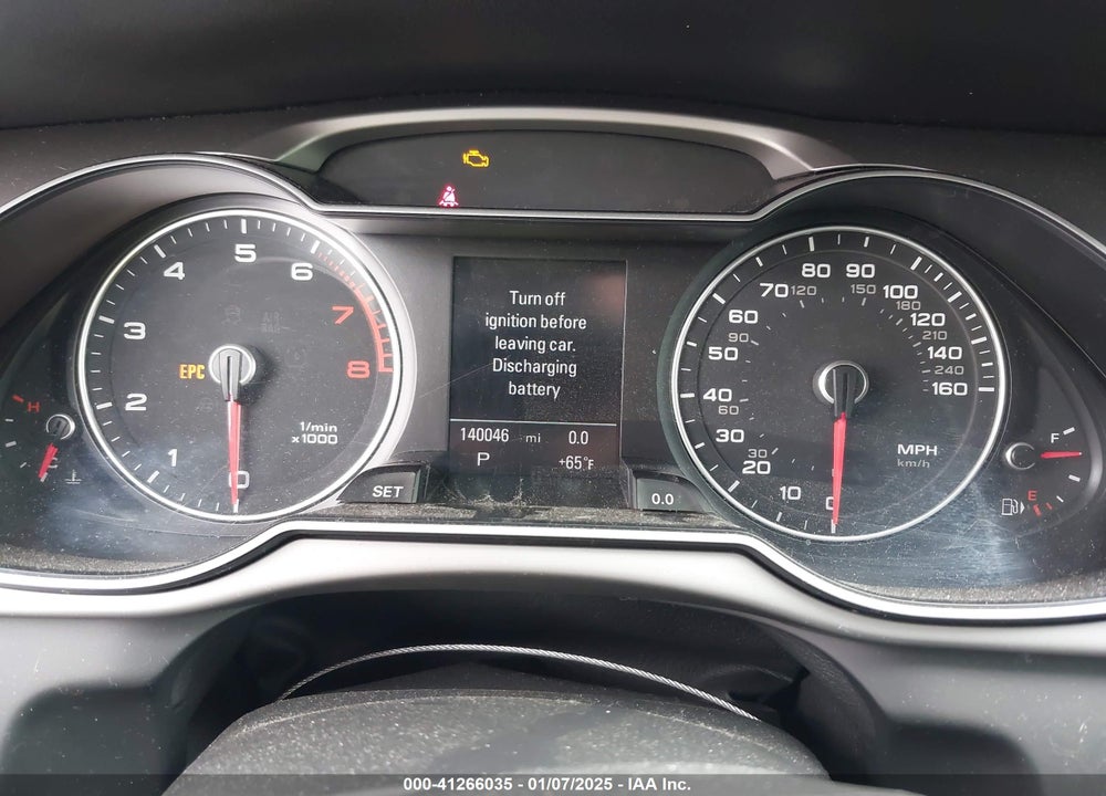 2013 AUDI A4 VIN: WAUBFAFL1DN043878