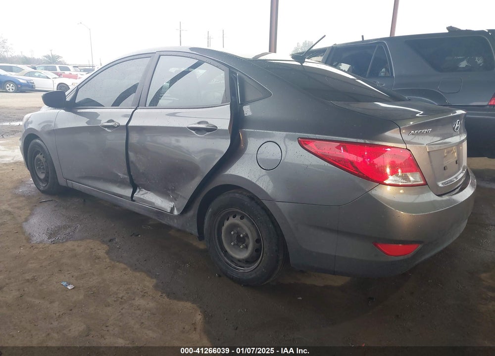2017 HYUNDAI ACCENT VIN: KMHCT4AE3HU172898