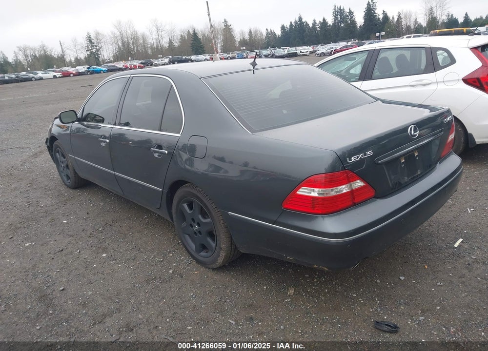 2005 LEXUS LS 430 VIN: JTHBN36F555000074