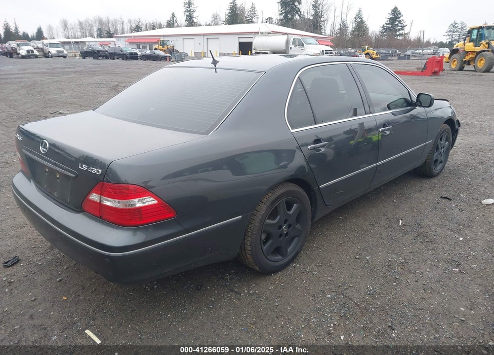 2005 LEXUS LS 430 VIN: JTHBN36F555000074
