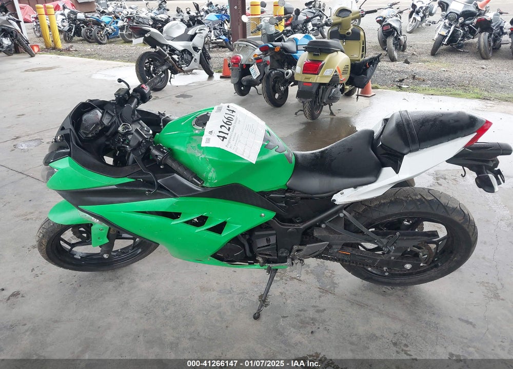 2017 KAWASAKI EX300 B VIN: JKAEX8B18HDA38275
