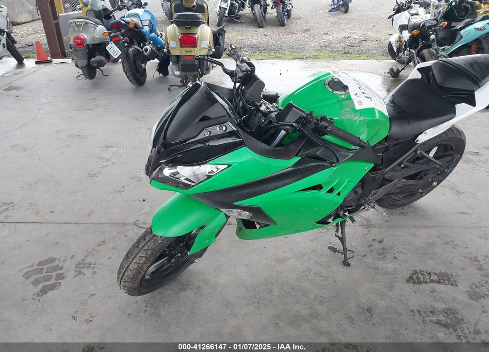 2017 KAWASAKI EX300 B VIN: JKAEX8B18HDA38275
