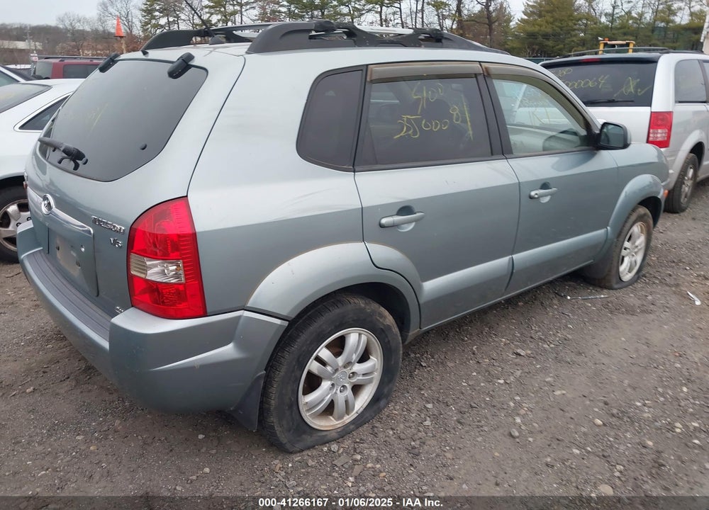 2006 HYUNDAI TUCSON GLS/LIMITED VIN: KM8JN72D06U309897