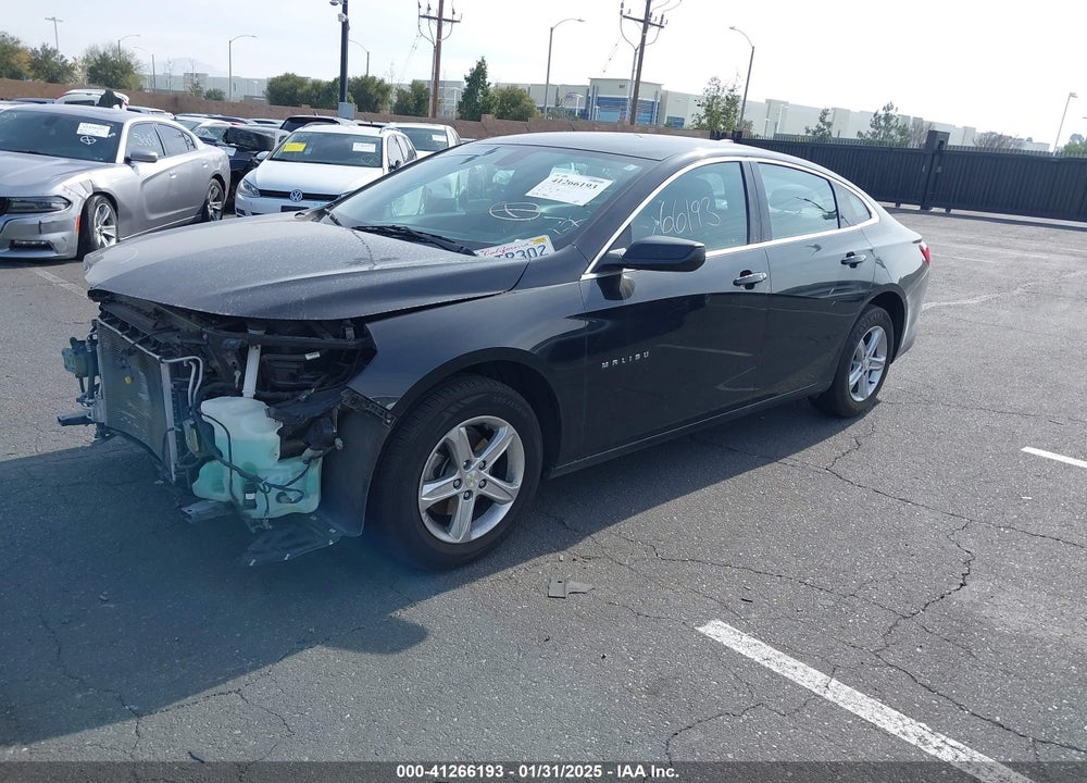 2020 CHEVROLET MALIBU FWD LS VIN: 1G1ZB5STXLF114300
