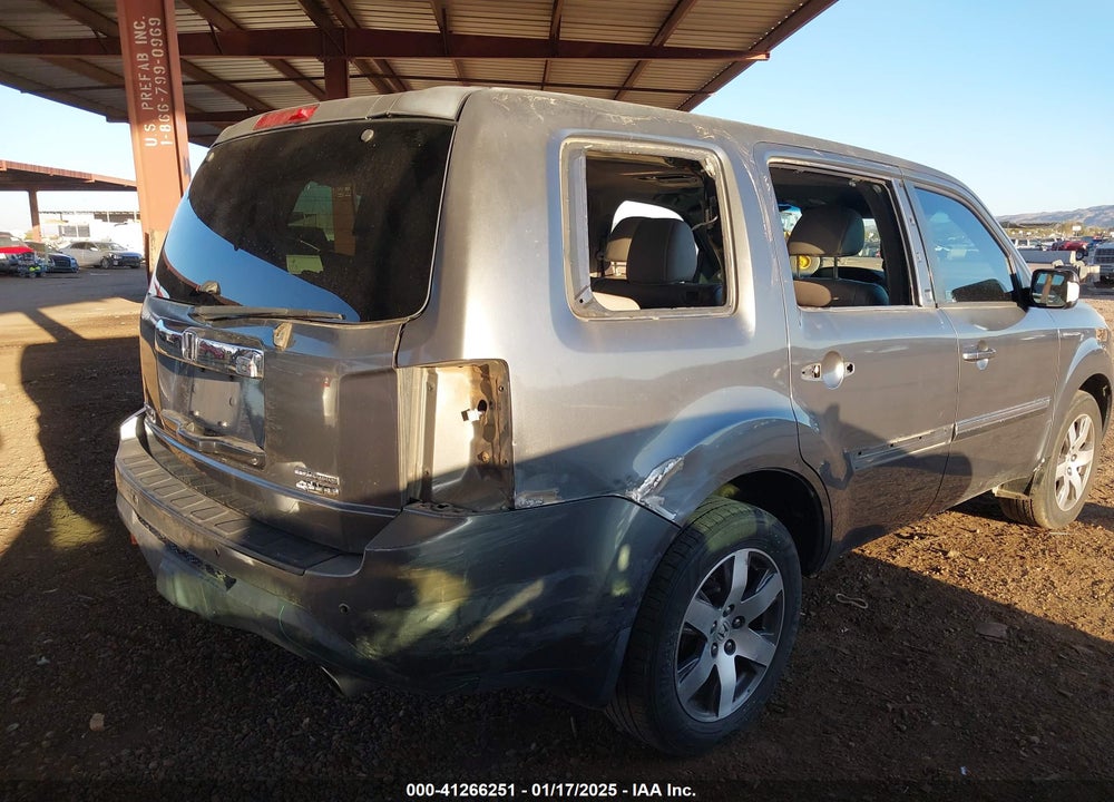 2012 HONDA PILOT TOURING VIN: 5FNYF4H99CB046010