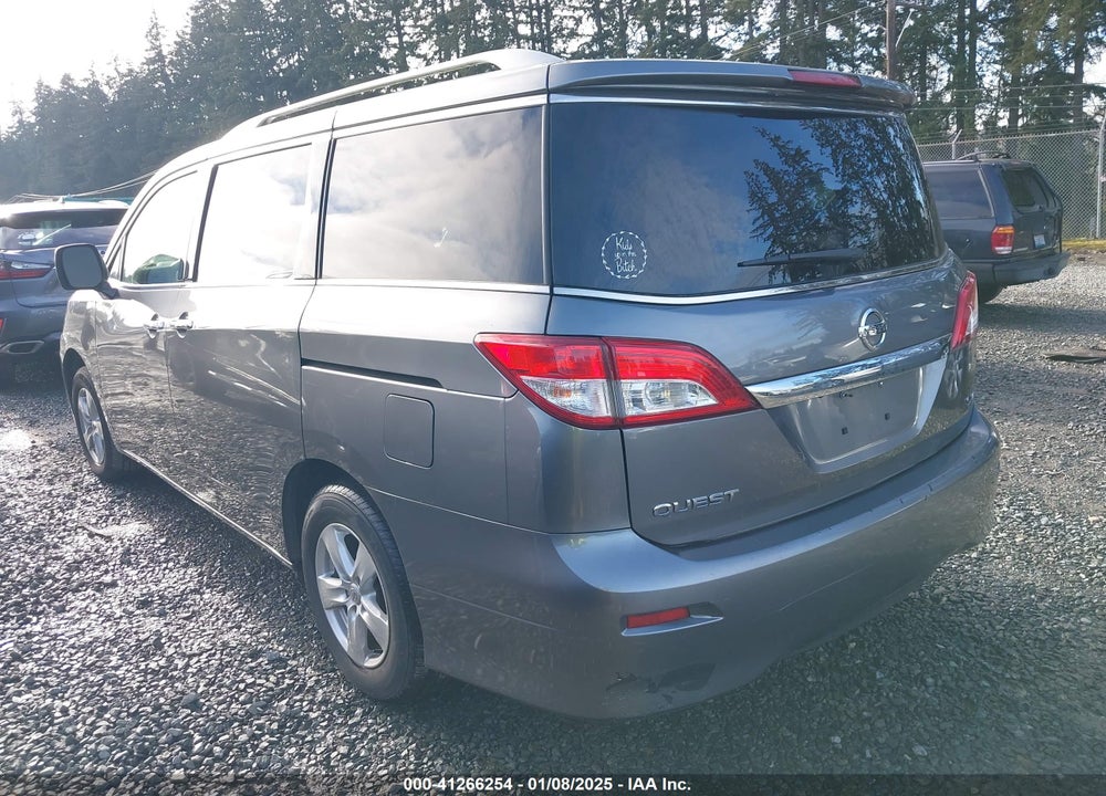 2017 NISSAN QUEST VIN: JN8AE2KPXH9169966