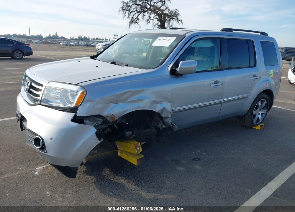 2012 HONDA PILOT TOURING VIN: 5FNYF3H97CB005076