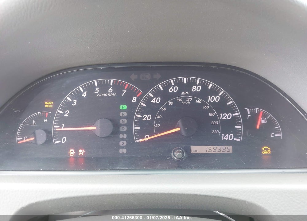 2005 TOYOTA CAMRY LE V6 VIN: 4T1BF32K15U602733